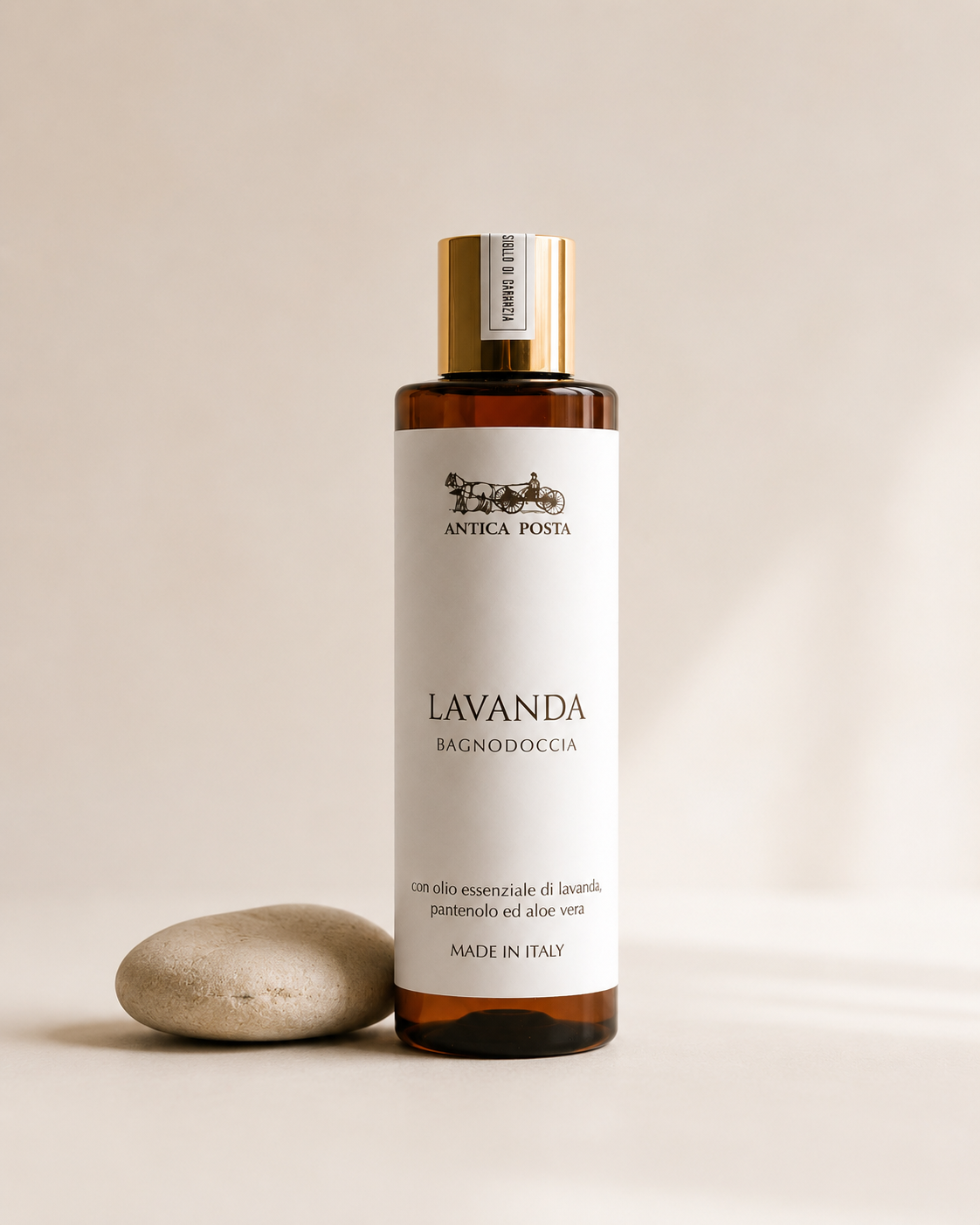 Bagnodoccia con olio essenziale di lavanda