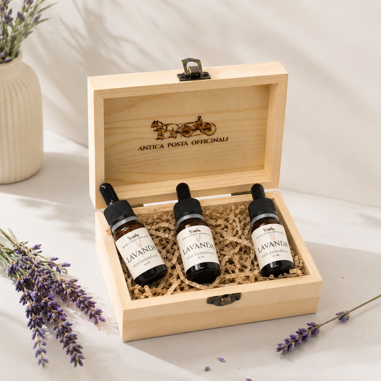 Lavender essential oil in pack of 3 bottles