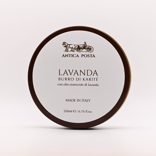 Burro di karité con olio essenziale di lavanda