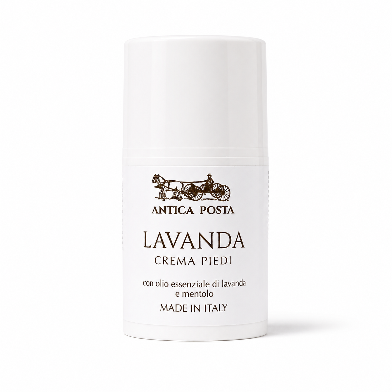 Crema piedi con olio essenziale di lavanda e mentolo