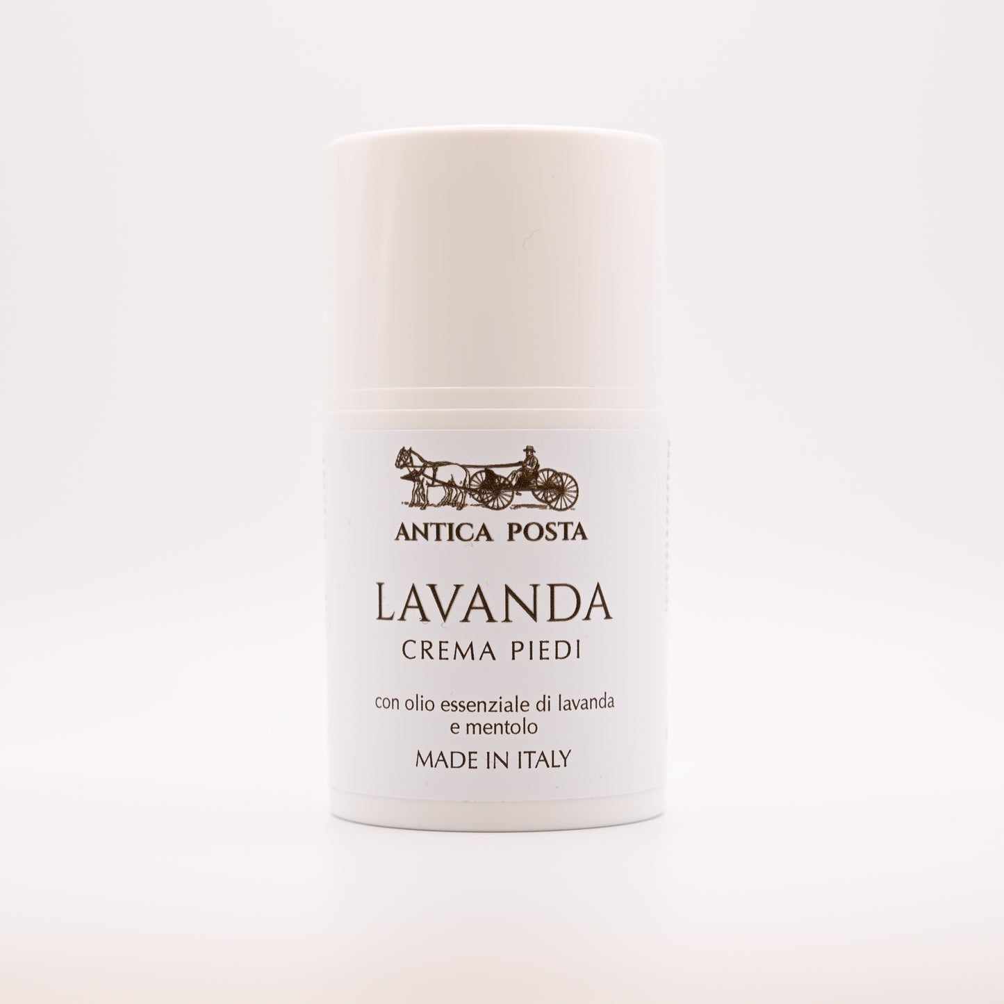 Crema piedi con olio essenziale di lavanda e mentolo