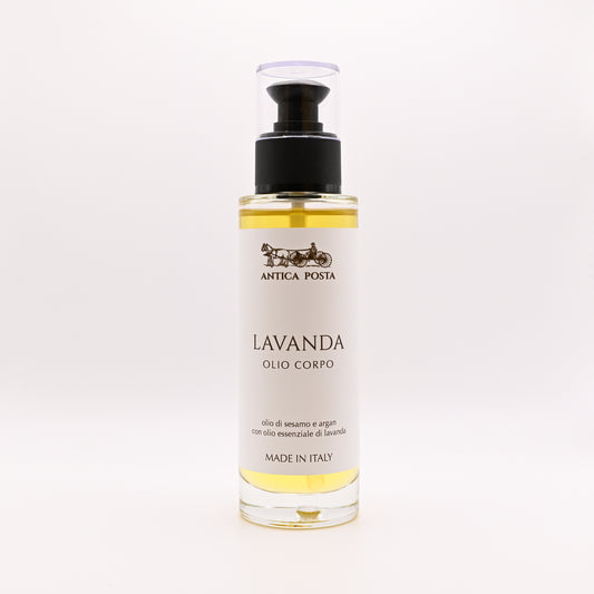 Olio corpo e capelli con olio essenziale di lavanda