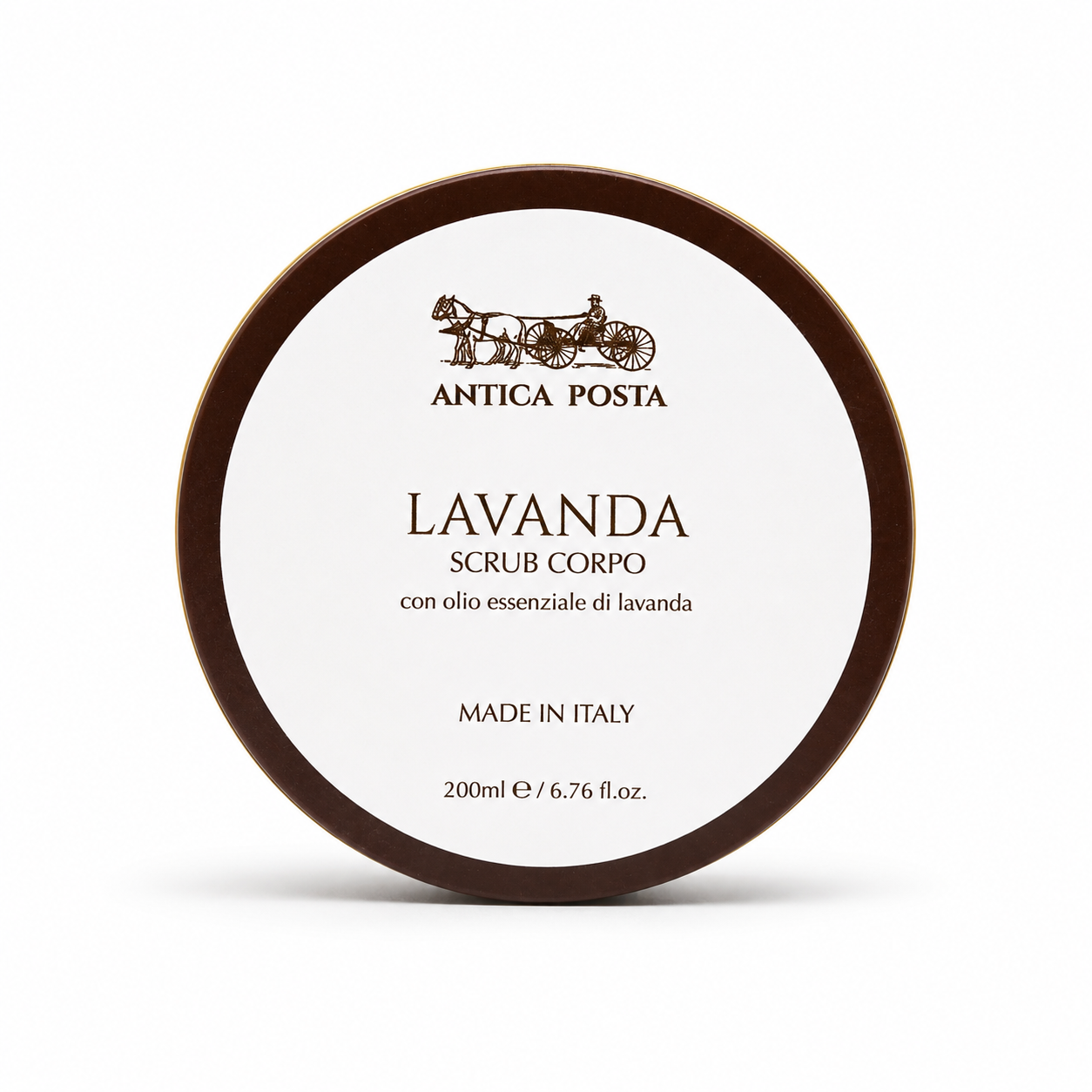 Scrub corpo con olio essenziale di lavanda