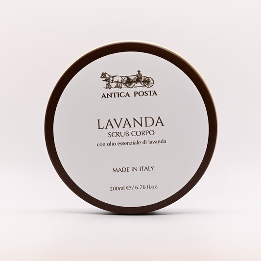 Scrub corpoo con olio essenziale di lavanda